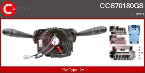 Casco CCS70180GS Przełącznik kolumny kierowniczej CCS70180GS: Dobra cena w Polsce na 2407.PL - Kup Teraz!