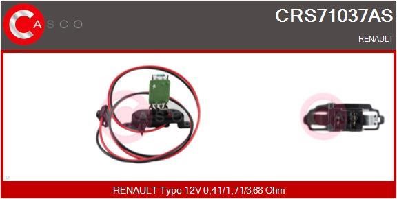 Casco CRS71037AS Резистор, компресор салону CRS71037AS: Приваблива ціна - Купити у Польщі на 2407.PL!