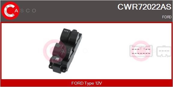 Casco CWR72022AS Blok przycisków podnośnika szyby CWR72022AS: Dobra cena w Polsce na 2407.PL - Kup Teraz!