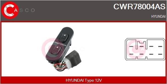 Casco CWR78004AS Блок кнопок склопідйомників CWR78004AS: Приваблива ціна - Купити у Польщі на 2407.PL!
