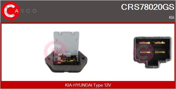 Casco CRS78020GS Резистор, компресор салону CRS78020GS: Купити у Польщі - Добра ціна на 2407.PL!