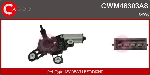 Casco CWM48303AS Двигатель стеклоочистителя CWM48303AS: Отличная цена - Купить в Польше на 2407.PL!