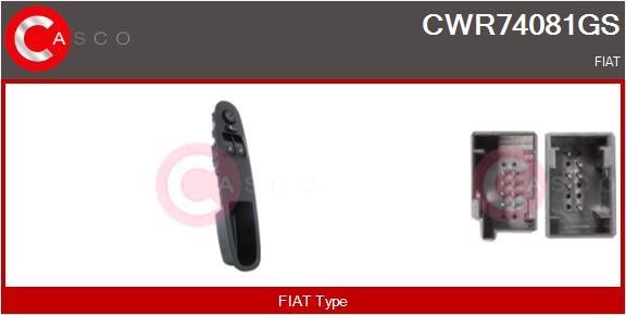 Casco CWR74081GS Кнопка стеклоподъёмника CWR74081GS: Отличная цена - Купить в Польше на 2407.PL!