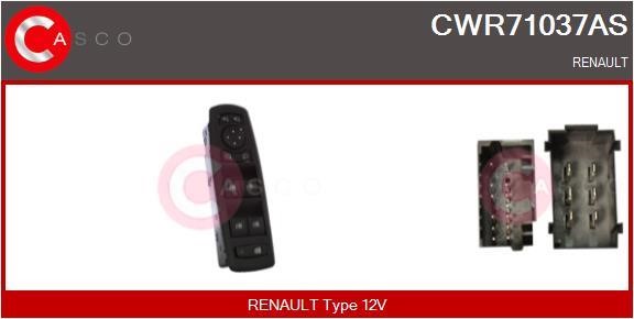 Casco CWR71037AS Window regulator button block CWR71037AS: Buy near me at 2407.PL in Poland at an Affordable price!