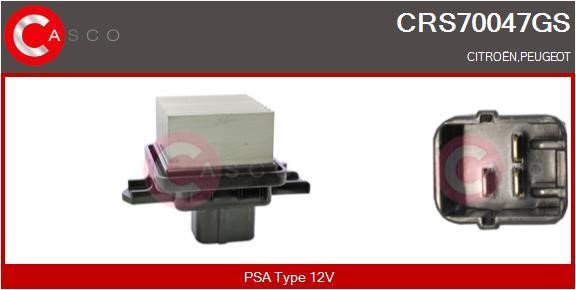 Casco CRS70047GS Resistor, interior blower CRS70047GS: Buy near me in Poland at 2407.PL - Good price!