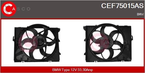 Casco CEF75015AS Электродвигатель, вентилятор радиатора CEF75015AS: Отличная цена - Купить в Польше на 2407.PL!