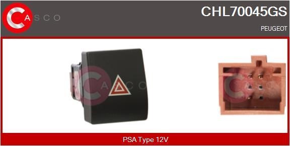 Casco CHL70045GS Кнопка аварийной сигнализации CHL70045GS: Отличная цена - Купить в Польше на 2407.PL!