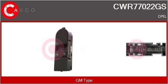 Casco CWR77022GS Window regulator button block CWR77022GS: Buy near me in Poland at 2407.PL - Good price!