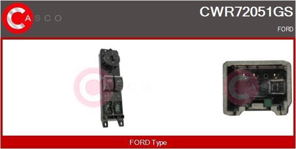 Casco CWR72051GS Window regulator button block CWR72051GS: Buy near me in Poland at 2407.PL - Good price!