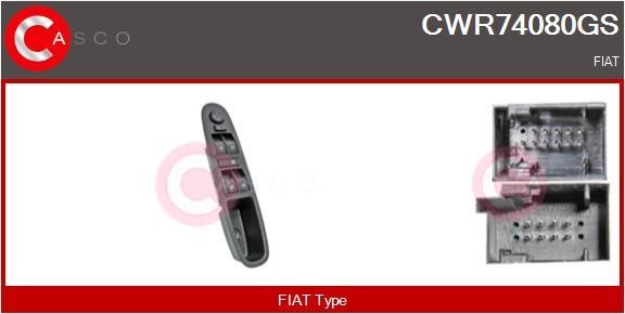 Casco CWR74080GS Кнопка стеклоподъёмника CWR74080GS: Отличная цена - Купить в Польше на 2407.PL!