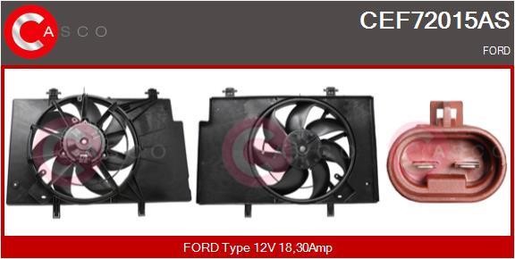 Casco CEF72015AS Электродвигатель, вентилятор радиатора CEF72015AS: Купить в Польше - Отличная цена на 2407.PL!