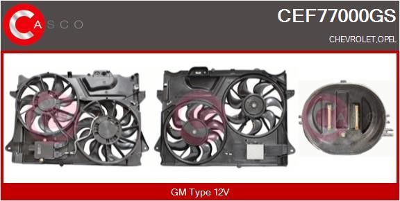 Casco CEF77000GS Электродвигатель, вентилятор радиатора CEF77000GS: Купить в Польше - Отличная цена на 2407.PL!