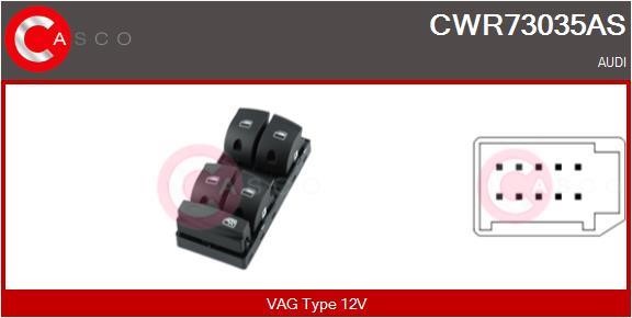 Casco CWR73035AS Window regulator button block CWR73035AS: Buy near me in Poland at 2407.PL - Good price!