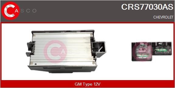 Casco CRS77030AS Resistor, interior blower CRS77030AS: Buy near me in Poland at 2407.PL - Good price!