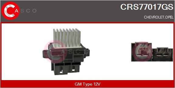 Casco CRS77017GS Resistor, interior blower CRS77017GS: Buy near me at 2407.PL in Poland at an Affordable price!