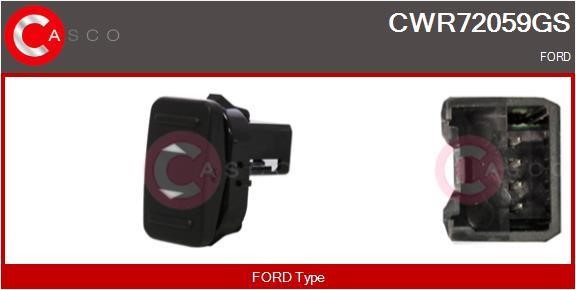 Casco CWR72059GS Power window button CWR72059GS: Buy near me in Poland at 2407.PL - Good price!