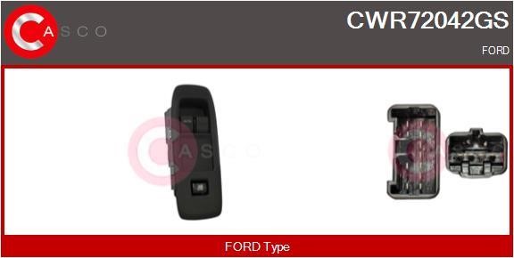 Casco CWR72042GS Блок кнопок стеклоподъемников CWR72042GS: Отличная цена - Купить в Польше на 2407.PL!