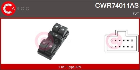 Casco CWR74011AS Блок кнопок стеклоподъемников CWR74011AS: Отличная цена - Купить в Польше на 2407.PL!