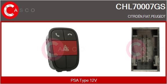 Casco CHL70007GS Alarm button CHL70007GS: Buy near me in Poland at 2407.PL - Good price!