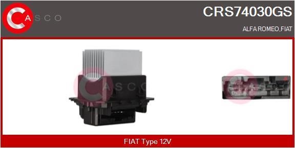 Casco CRS74030GS Resistor, interior blower CRS74030GS: Buy near me in Poland at 2407.PL - Good price!