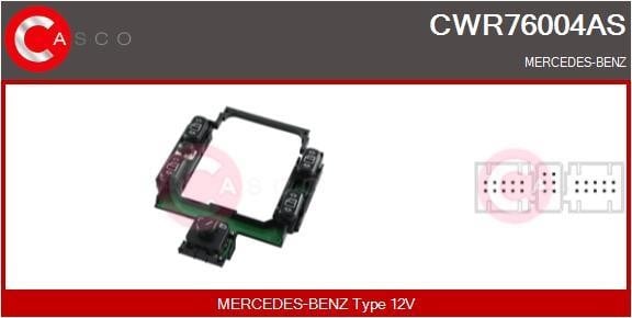 Casco CWR76004AS Blok przycisków podnośnika szyby CWR76004AS: Dobra cena w Polsce na 2407.PL - Kup Teraz!