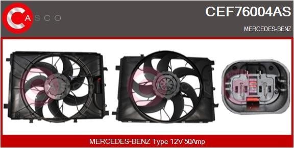 Casco CEF76004AS Электродвигатель, вентилятор радиатора CEF76004AS: Отличная цена - Купить в Польше на 2407.PL!