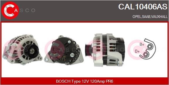 Casco CAL10406AS Alternator CAL10406AS: Buy near me in Poland at 2407.PL - Good price!