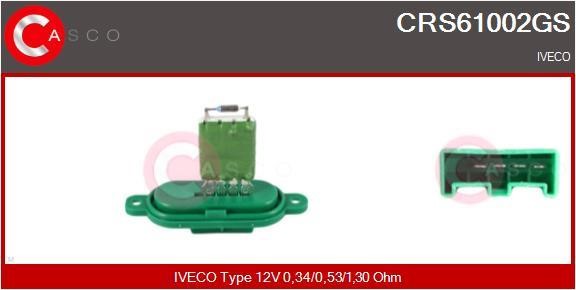 Casco CRS61002GS Resistor, interior blower CRS61002GS: Buy near me at 2407.PL in Poland at an Affordable price!