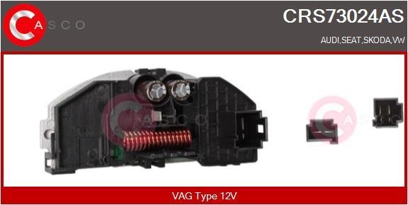 Casco CRS73024AS Резистор, компресор салону CRS73024AS: Приваблива ціна - Купити у Польщі на 2407.PL!