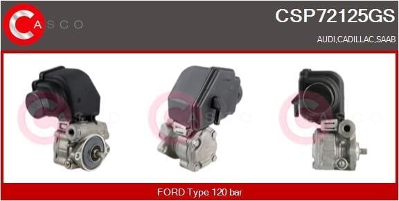 Casco CSP72125GS Hydraulic Pump, steering system CSP72125GS: Buy near me in Poland at 2407.PL - Good price!