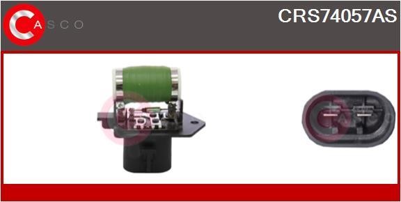 Casco CRS74057AS Дополнительный резистор, электромотор - вентилятор радиатора CRS74057AS: Купить в Польше - Отличная цена на 2407.PL!