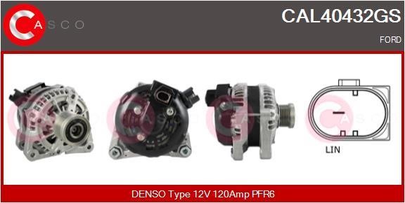 Casco CAL40432GS Alternator CAL40432GS: Buy near me in Poland at 2407.PL - Good price!