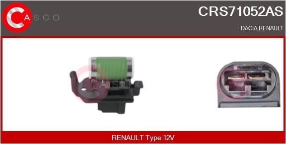Casco CRS71052AS Дополнительный резистор, электромотор - вентилятор радиатора CRS71052AS: Отличная цена - Купить в Польше на 2407.PL!