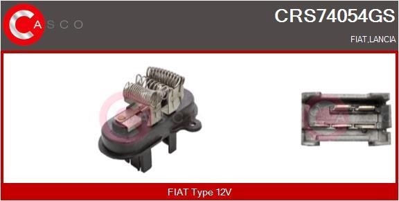 Casco CRS74054GS Resistor, interior blower CRS74054GS: Buy near me in Poland at 2407.PL - Good price!
