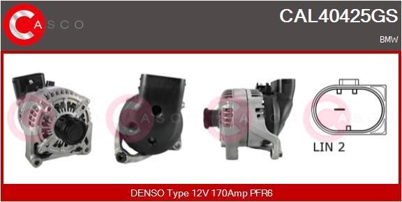 Casco CAL40425GS Alternator CAL40425GS: Buy near me in Poland at 2407.PL - Good price!