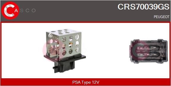 Casco CRS70039GS Сопротивление, вентилятор салона CRS70039GS: Отличная цена - Купить в Польше на 2407.PL!