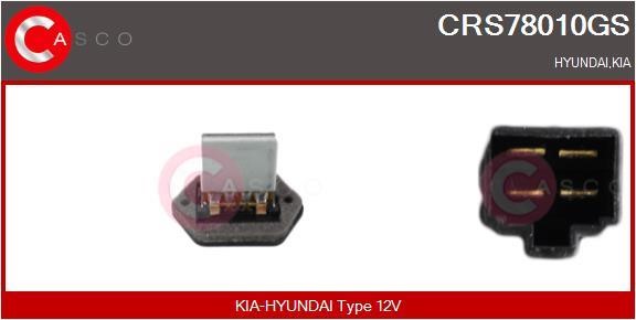Casco CRS78010GS Резистор, компресор салону CRS78010GS: Приваблива ціна - Купити у Польщі на 2407.PL!