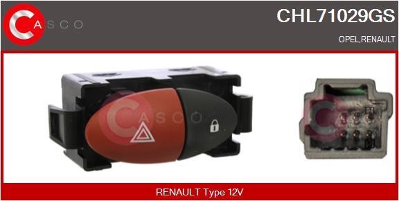 Casco CHL71029GS Кнопка аварийной сигнализации CHL71029GS: Отличная цена - Купить в Польше на 2407.PL!