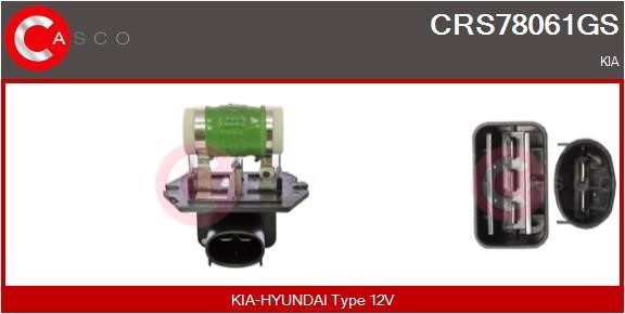 Casco CRS78061GS Vorwiderstand, Elektromotor-Kühlerlüfter CRS78061GS: Kaufen Sie zu einem guten Preis in Polen bei 2407.PL!