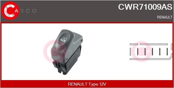 Casco CWR71009AS Window regulator button block CWR71009AS: Buy near me in Poland at 2407.PL - Good price!