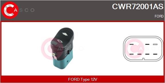 Casco CWR72001AS Window regulator button block CWR72001AS: Buy near me in Poland at 2407.PL - Good price!