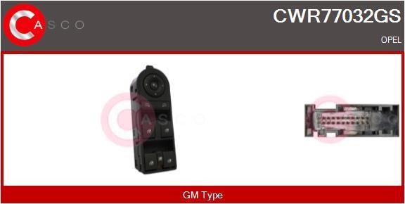 Casco CWR77032GS Блок кнопок стеклоподъемников CWR77032GS: Отличная цена - Купить в Польше на 2407.PL!