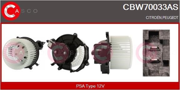 Casco CBW70033AS Interior Blower CBW70033AS: Buy near me at 2407.PL in Poland at an Affordable price!