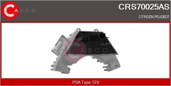 Casco CRS70025AS Резистор, компресор салону CRS70025AS: Приваблива ціна - Купити у Польщі на 2407.PL!