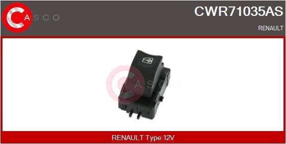 Casco CWR71035AS Power window button CWR71035AS: Buy near me in Poland at 2407.PL - Good price!