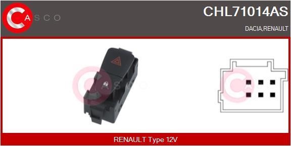 Casco CHL71014AS Кнопка аварийной сигнализации CHL71014AS: Отличная цена - Купить в Польше на 2407.PL!