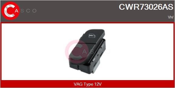 Casco CWR73026AS Power window button CWR73026AS: Buy near me in Poland at 2407.PL - Good price!