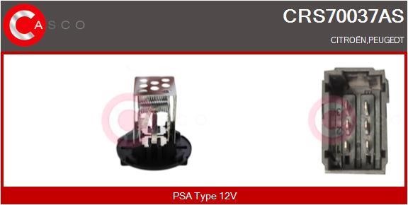 Casco CRS70037AS Сопротивление, вентилятор салона CRS70037AS: Отличная цена - Купить в Польше на 2407.PL!