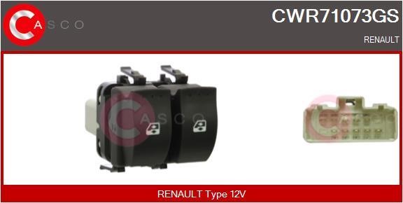 Casco CWR71073GS Кнопка склопідіймача CWR71073GS: Приваблива ціна - Купити у Польщі на 2407.PL!