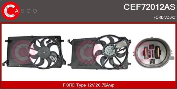 Casco CEF72012AS Электродвигатель, вентилятор радиатора CEF72012AS: Купить в Польше - Отличная цена на 2407.PL!